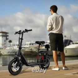 850W Electric Scooter withSeat for Pet and Adult up to 25 Miles 22MPH 330lbs Loads
