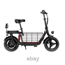 850W Electric Scooter withSeat for Pet and Adult up to 25 Miles 22MPH 330lbs Loads