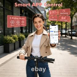 8.5 Electric Scooter for Adults, Folding E Scooter Commuting Scooters 19miles