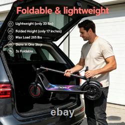 8.5 Electric Scooter for Adults, Folding E Scooter Commuting Scooters 19miles