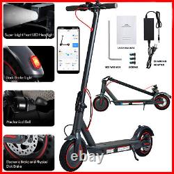 8 600W Folding Electric Scooter for Adults 15.5MPH 20Mile High Speed Long Range