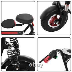 8 Rechargeable Electric Scooter Long Range Adult E-scooter Urban Commuter Seat