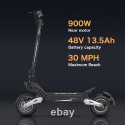 900W Electric Scooter for Adults 30MPH 30Miles 11 Off-Road Foldable E-Scooter