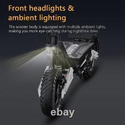 900W Electric Scooter for Adults 30MPH 30Miles 11 Off-Road Foldable E-Scooter