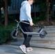 A1C Adults Electric Scooter 25km/h Foldable Scooter &App Shock Absorption Used