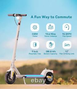 A5 Electric Scooter Adult, MAX 680W Motor, UP to 18.6Miles, APP & Cruise Control