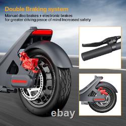 A8 Electric Scooter For Adults 25 Miles Long Range Foldable E-scooter Disc Brake