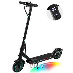 ADULT ELECTRIC SCOOTER 350W Motor LONG RANGE 35KM HIGH SPEED 30KM/H NEW BLACK