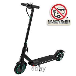 ADULT ELECTRIC SCOOTER 350W Motor LONG RANGE 35KM HIGH SPEED 30KM/H NEW BLACK