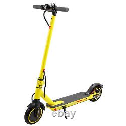 ADULT ELECTRIC SCOOTER 350W Motor LONG RANGE 35KM HIGH SPEED 30KM/H NEW YELLOW