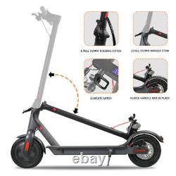 ADULT ELECTRIC SCOOTER 600W Motor 35KM/H LONG RANGE 30KM HIGH SPEED White