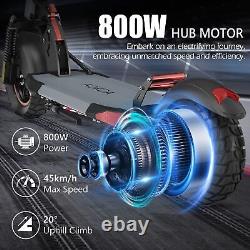 AOKDA 800W Electric Scooter Up to Speed 28Mph 10'' Folding Commuter E-Scooter US