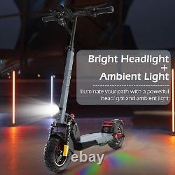 AOKDA 800W Electric Scooter Up to Speed 28Mph 10'' Folding Commuter E-Scooter US