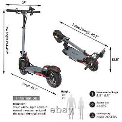 AOKDA 800W Electric Scooter Up to Speed 28Mph 10'' Folding Commuter E-Scooter US