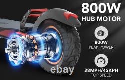 AOKDA A1 800W 28mph Folding Electric Scooter Adults E-Scooter Battery 48V 12.5Ah