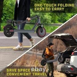 AOVOPRO 10 500W E Scooter for Adults Foldable Scooter Double Shock Absorption