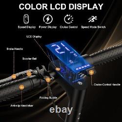 AOVOPRO 10 500W E Scooter for Adults Foldable Scooter Double Shock Absorption