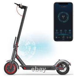 AOVOPRO 350W 8.5' Foldable Electric Scooter for Adults and Child, 21 Miles Range