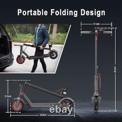 AOVOPRO 350W 8.5' Foldable Electric Scooter for Adults and Child, 21 Miles Range