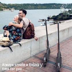 AOVOPRO 350W 8.5' Foldable Electric Scooter for Adults and Child, 21 Miles Range