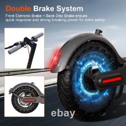 AOVOPRO 350W 8.5' Foldable Electric Scooter for Adults and Child, 21 Miles Range