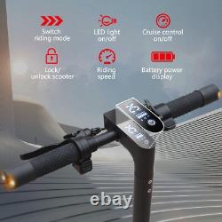 AOVOPRO 350W Cruise Control Electric Scooter Adults for Commute with Turn Signal
