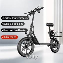 AOVOPRO 500W Electric Scooter with Seat, Max 28Miles 22MPH Commuting E Scooter