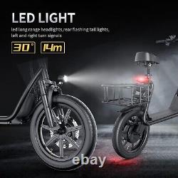 AOVOPRO 500W Electric Scooter with Seat, Max 28Miles 22MPH Commuting E Scooter
