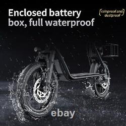 AOVOPRO 500W Electric Scooter with Seat, Max 28Miles 22MPH Commuting E Scooter