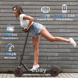 AOVOPRO 8.5 350W E Scooter for Adults Foldable Scooter Double Shock Absorption