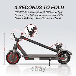AOVOPRO ADULT ELECTRIC SCOOTER 350W Motor LONG RANGE 30KM HIGH SPEED 31KM/H