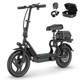 AOVOPRO Adult Electric Scooter, 350W-800W ESCOOTER Range 19-60Miles 19/22/31mph