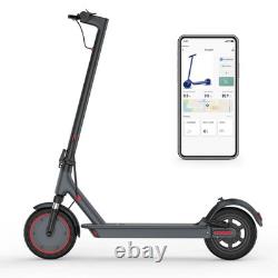 AOVOPRO Adult Electric Scooter, 500W Dual Shock Absorber Foldable E-SCOOTER