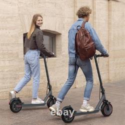 AOVOPRO Adult Electric Scooter, 500W Dual Shock Absorber Foldable E-SCOOTER