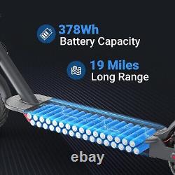 AOVOPRO Adult Foldable Electric Scooter 19mph Max Speed 350W Brand Newest ESCOOR