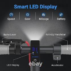 AOVOPRO Adult Foldable Electric Scooter 19mph Max Speed 350W E-SCOOTER Brand New