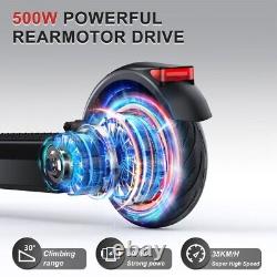 AOVOPRO Adult Foldable Electric Scooter 19mph Max Speed 500W E-SCOOTER 14.5AH