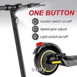 AOVOPRO Adult Foldable Electric Scooter 19mph Max Speed 500W E-SCOOTER 14.5AH