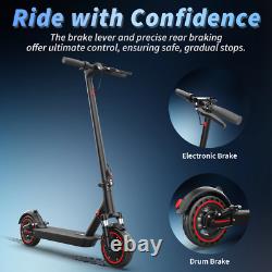 AOVOPRO Adults Electric Scooter Foldable Scooter App &Double Shock Absorption