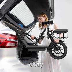 AOVOPRO ESBSPRO Electric Scooter Foldable withSeat, 500W 22.5Ah 22mph 49 Miles