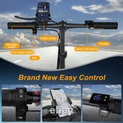 AOVOPRO ESBSPRO Electric Scooter with Seat, Commuter Foldable, 500W 22.5Ah 22mph