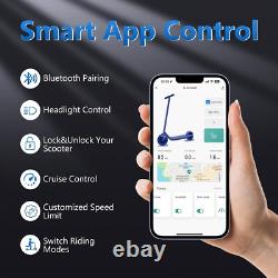 AOVOPRO ESMAX 500W 10' Foldable Electric Scooter for Adults with 10 Tire 14.5ah