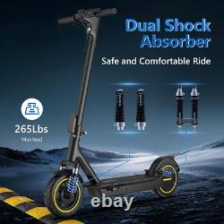 AOVOPRO ESMAX 500W 10' Foldable Electric Scooter for Adults with 10 Tire 14.5ah