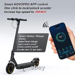 AOVOPRO ESMAX Electric Scooter 35km/h Max Speed 500W Double Suspension 14.5ah