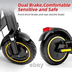 AOVOPRO ESMAX Electric Scooter Quadruple Shock Absorption, 500W 21MPH 14,5AH