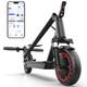 AOVOPRO Electric Scooter 10.5AH Dual Suspension Foldable 19MPH shock absorption