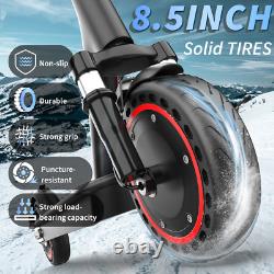 AOVOPRO Electric Scooter 10.5AH Dual Suspension Foldable 19MPH shock absorption