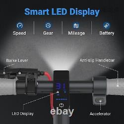 AOVOPRO Electric Scooter Adult, long Range 19mile folding Escooter Urban Commuter
