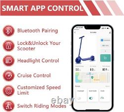 AOVOPRO Electric Scooter Adults, 350W Up to 31KM/H, 19 Miles Foldable E-Scooter