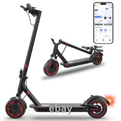 AOVOPRO Electric Scooter Adults Teens Folding E-Scooter Commuter With Suspension